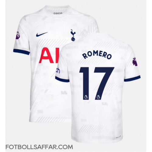 Tottenham Hotspur Cristian Romero #17 Hemmatröja 2023-24 Kortärmad